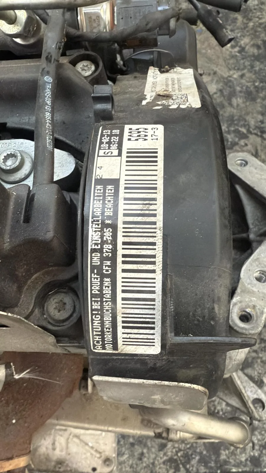 Volkswagen CFW 1.4 TDI Çıkma Motor motor görseli 3