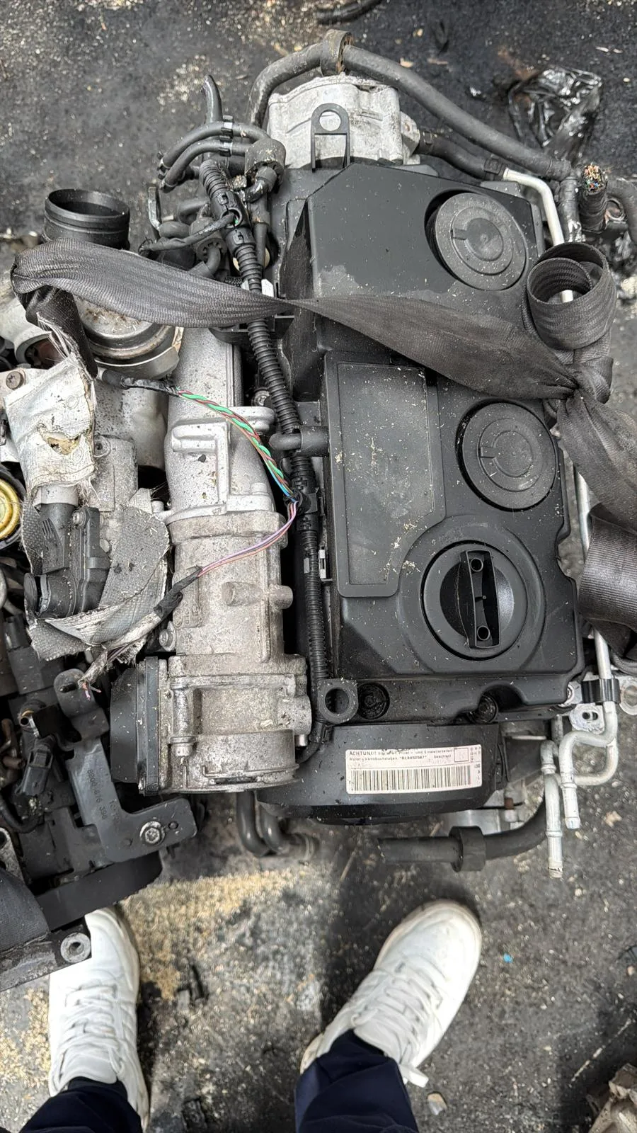 Volkswagen BLS 1.9 TDI Çıkma Motor — VW BLS 1.9 TDI motor görseli