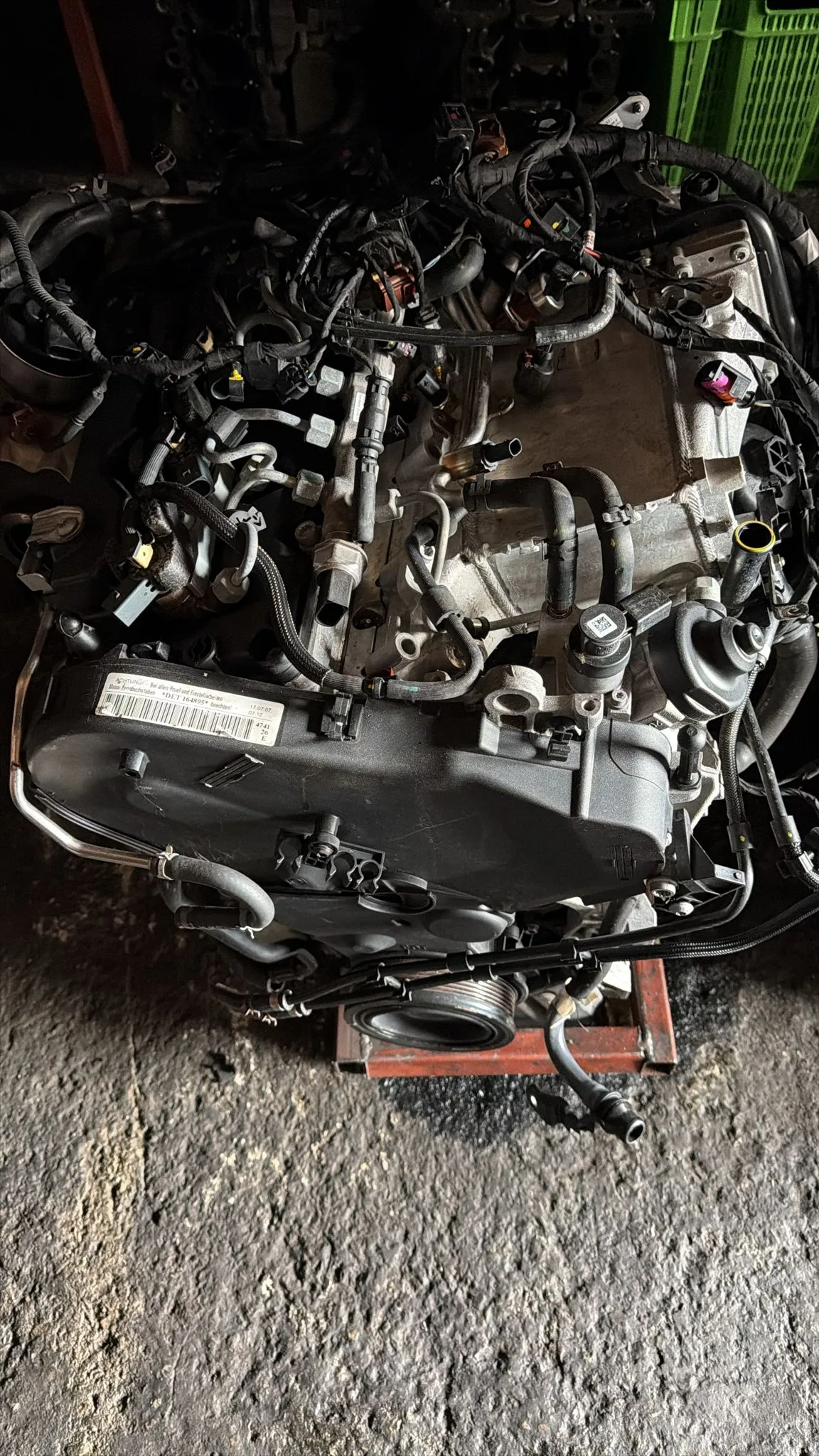 Volkswagen DET 2.0 TDI Çıkma Motor — VW DET 2.0 TDI motor görseli