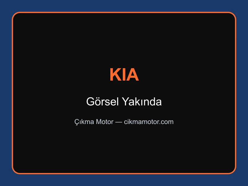 Kia G4NA 2.0 MPI Sıfır Sandık Motor (Talep) — Kia G4NA motor görseli