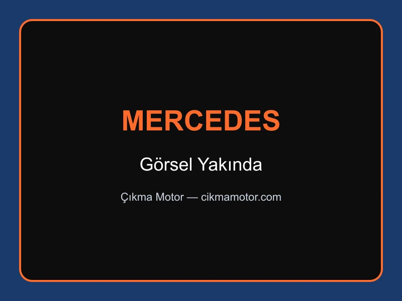 Mercedes OM651 2.1 CDI Çıkma Motor (Talep) — Mercedes OM651 motor görseli